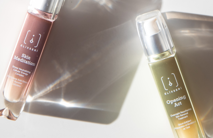 Elixseri Skin Meditation and Opening Act serums are an effective post-summer skin repairing treatment.